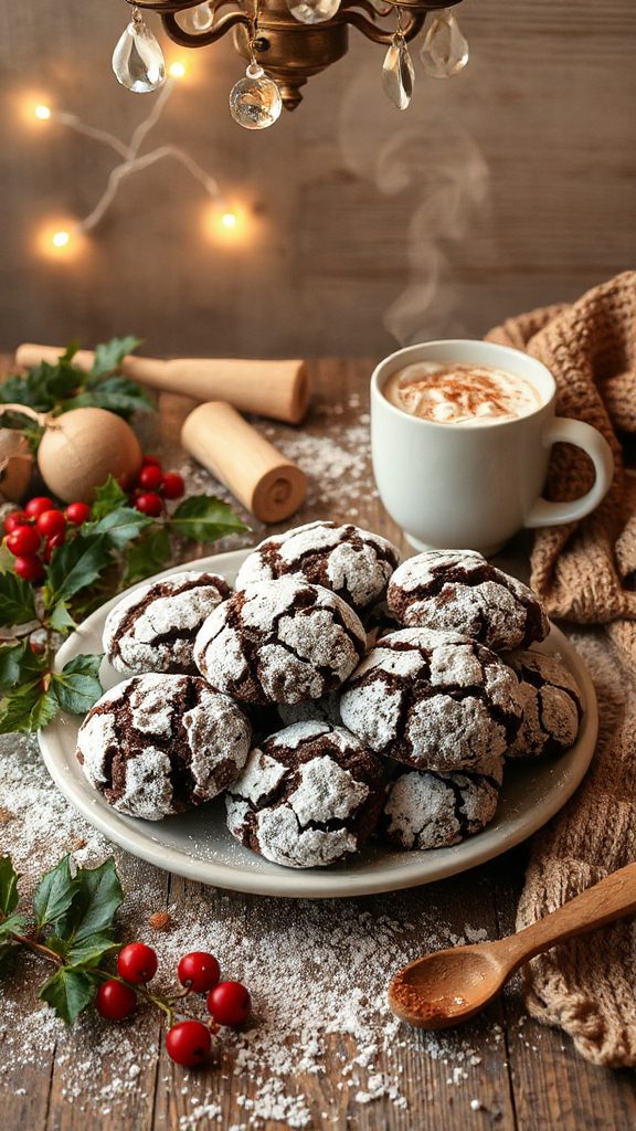 chocolate powered festive treat