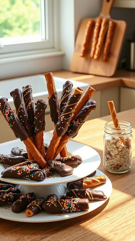 chocolate pretzel snack recipe