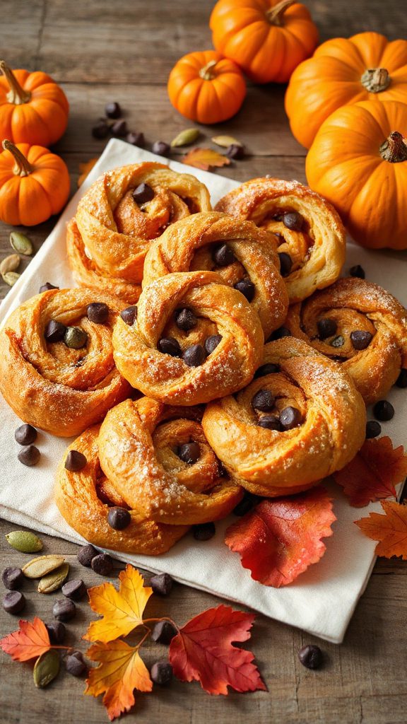 chocolate pumpkin pastry delight