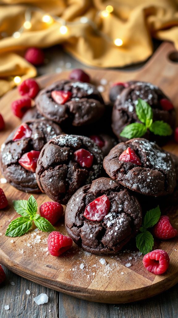 chocolate raspberry cookie delight