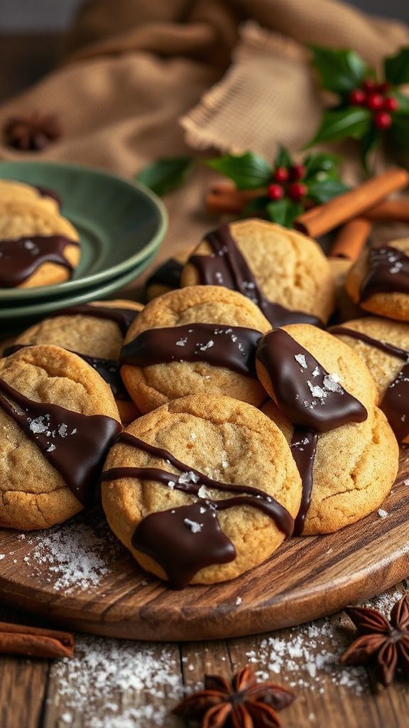 chocolatey cinnamon cookie delight