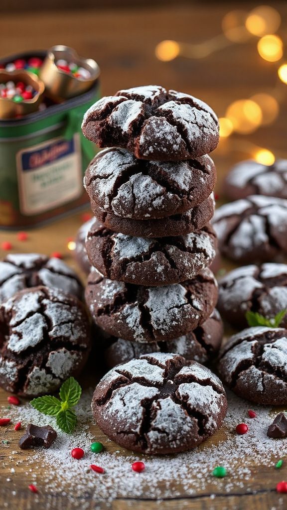 chocolatey holiday cookie delight