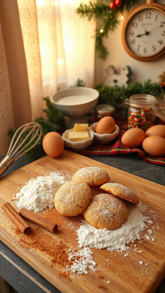 christmas cinnamon sugar cookies