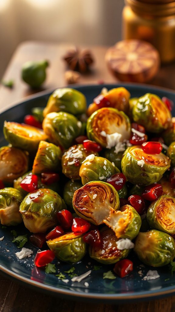 chutney glazed roasted brussels sprouts chutney glazed roasted brussels sprouts