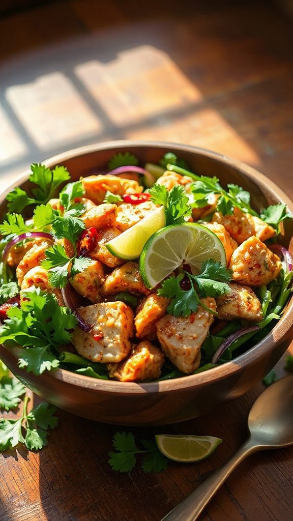 cilantro lime chicken salad