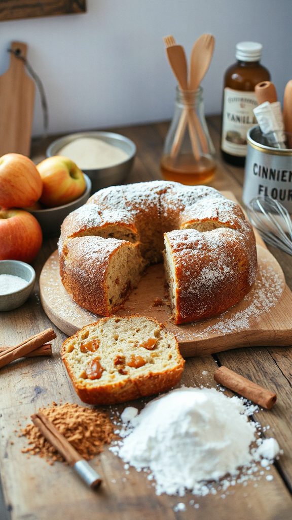 cinnamon apple cake ingredients