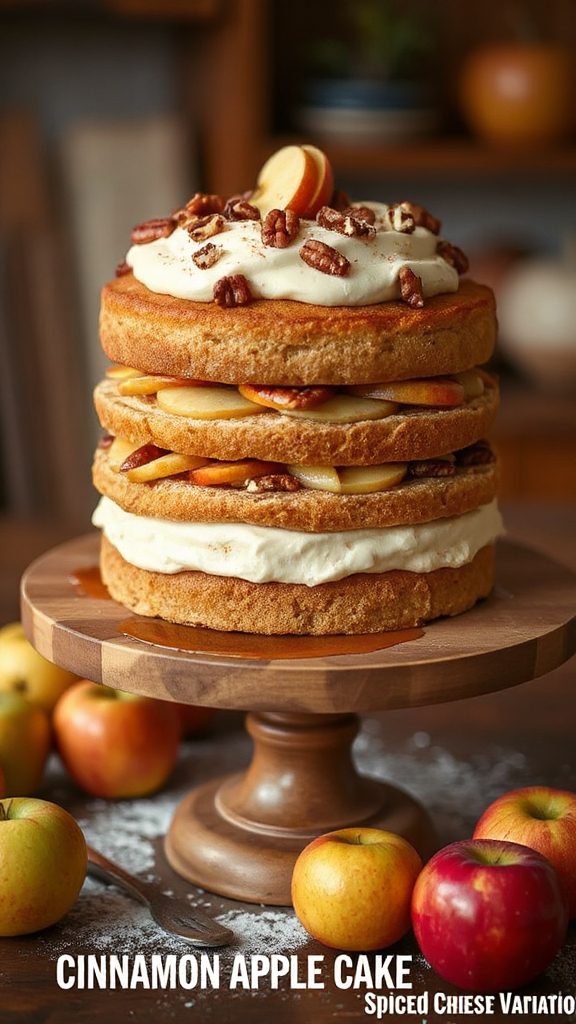 cinnamon apple cake recipe variations