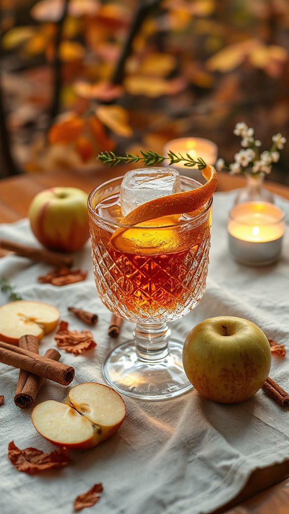 cinnamon apple cider cocktail cinnamon apple cider cocktail