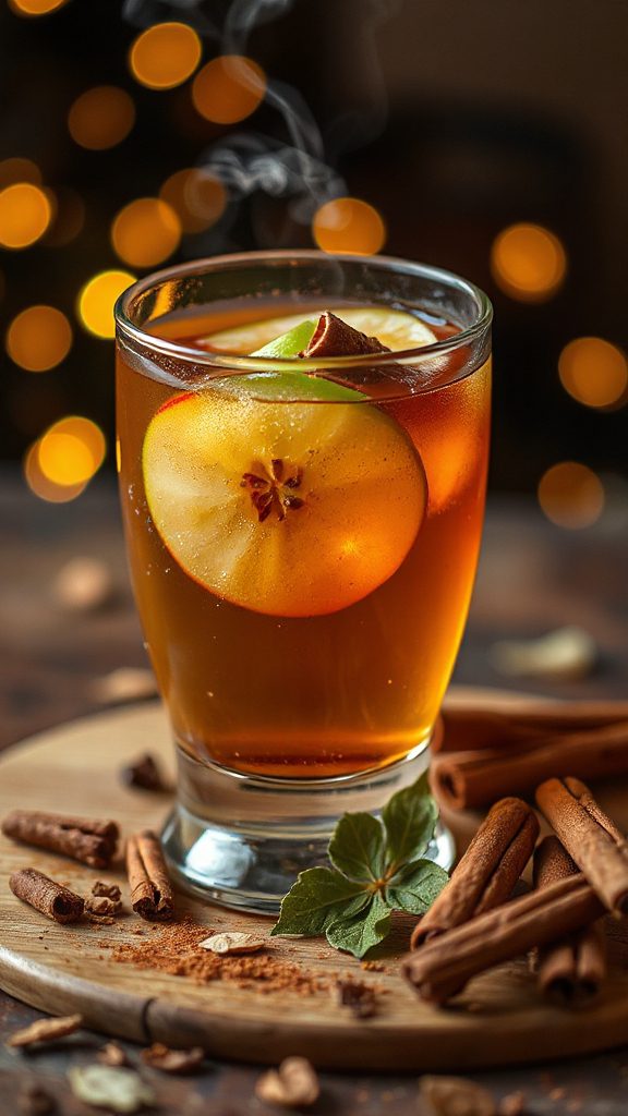 cinnamon apple ginger cocktail cinnamon apple ginger cocktail