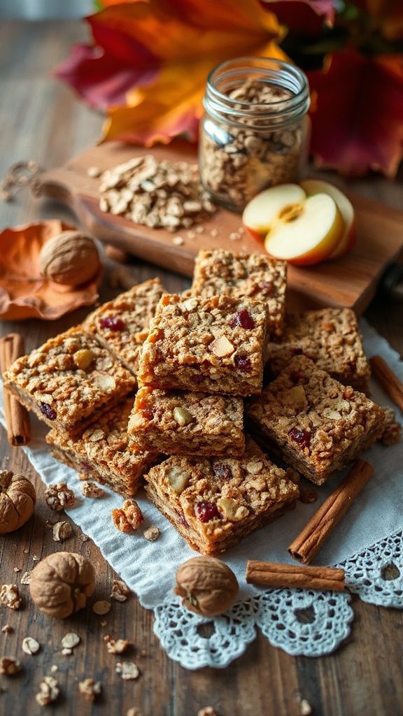 cinnamon apple granola bars cinnamon apple granola bars
