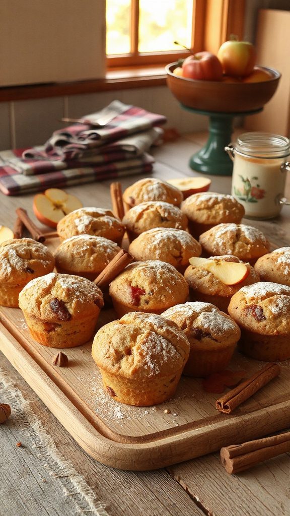cinnamon apple muffins recipe