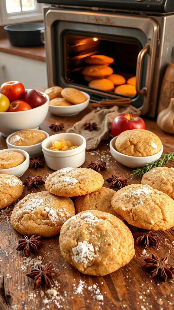 cinnamon apple pie cookies