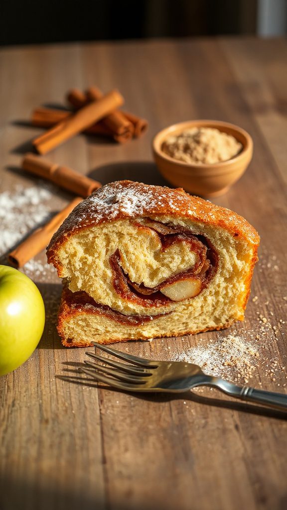 cinnamon apple pound cake