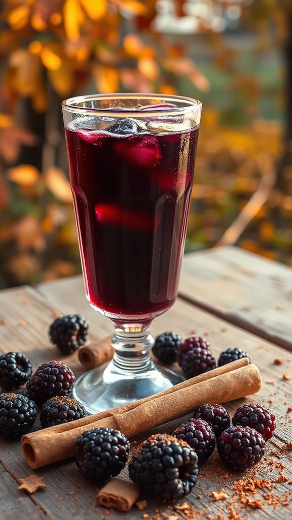cinnamon blackberry cocktail recipe cinnamon blackberry cocktail recipe