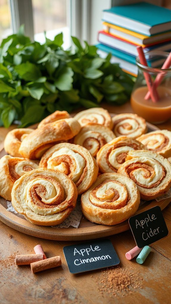 cinnamon cream cheese pinwheels