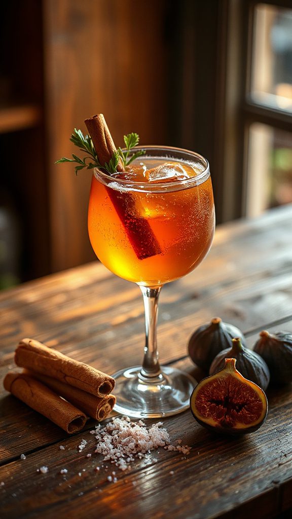 cinnamon fig cocktail recipe
