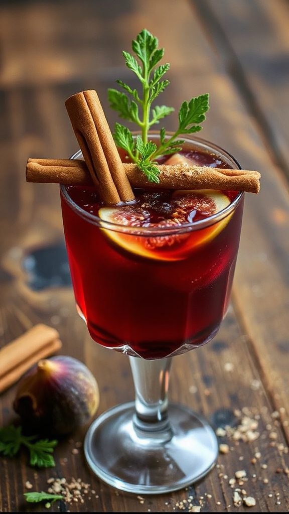 cinnamon fig cocktail recipe