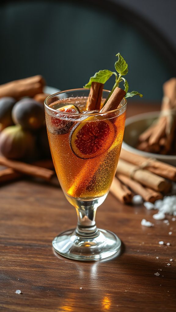 cinnamon fig cocktail recipe