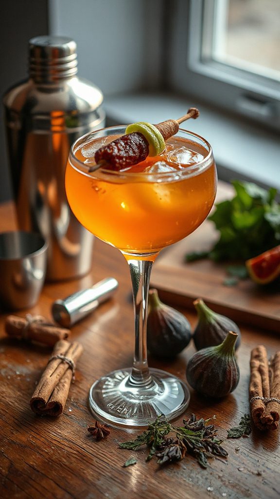 cinnamon fig cocktail recipe