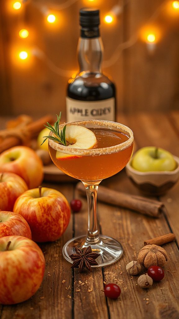 cinnamon infused fall cocktail recipe