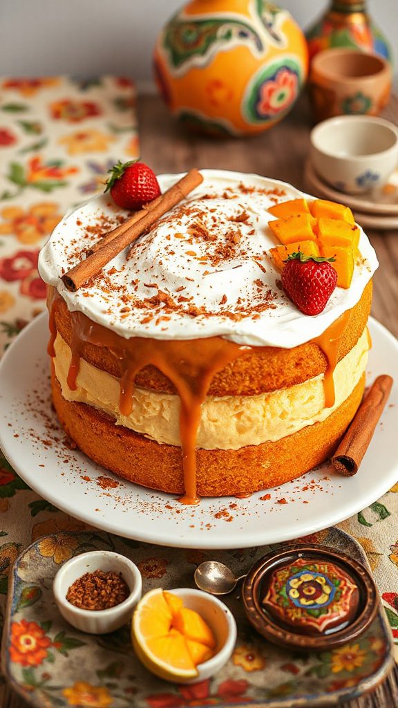 cinnamon infused tres leches cake cinnamon infused tres leches cake