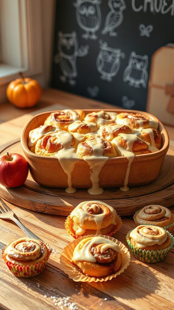 cinnamon roll casserole delight