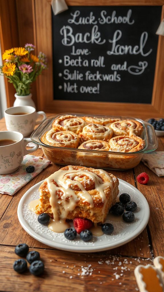 cinnamon roll casserole recipe