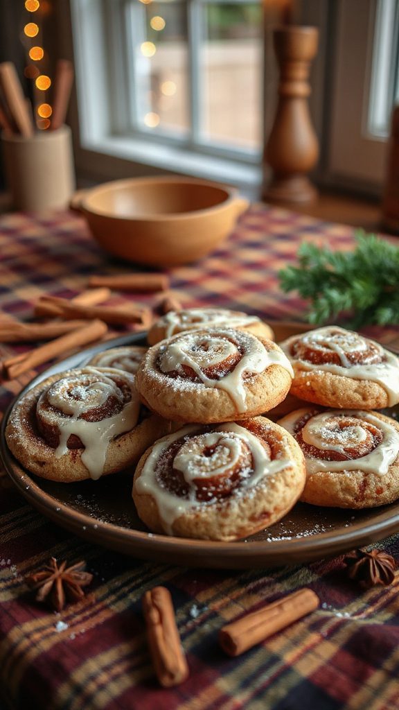 cinnamon roll cookie delight