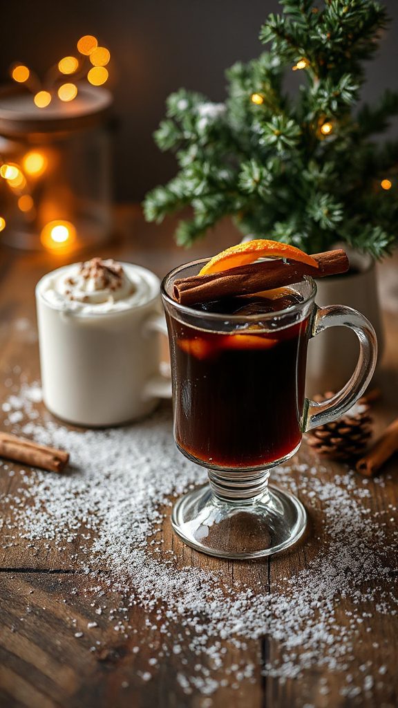 cinnamon spiced bourbon coffee delight