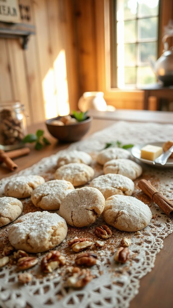 cinnamon spiced wedding cookies cinnamon spiced wedding cookies