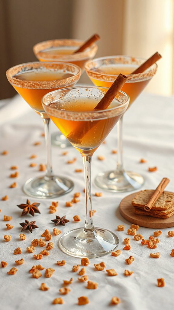 cinnamon sugar dessert cocktail