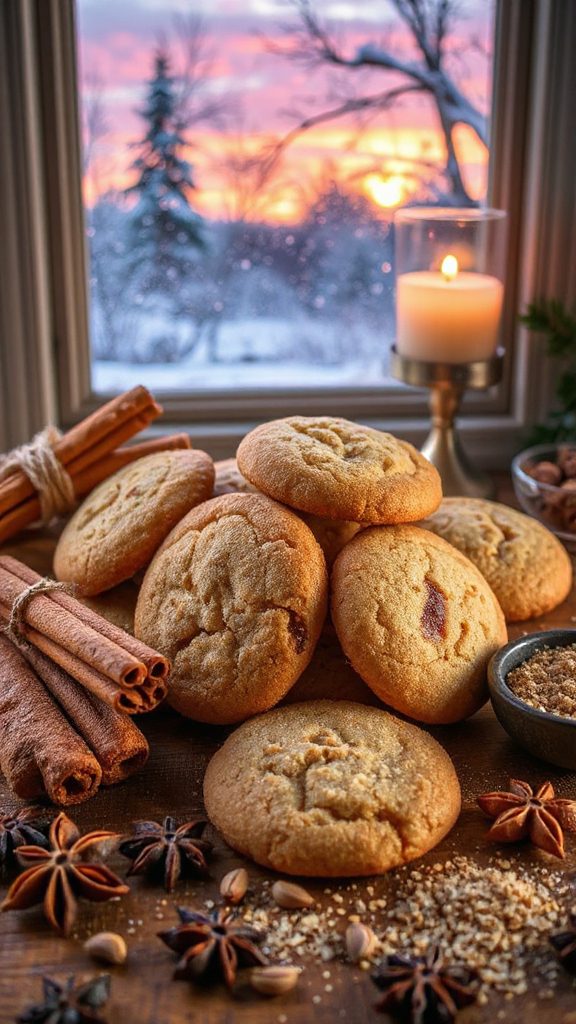cinnamon sugar holiday cookies
