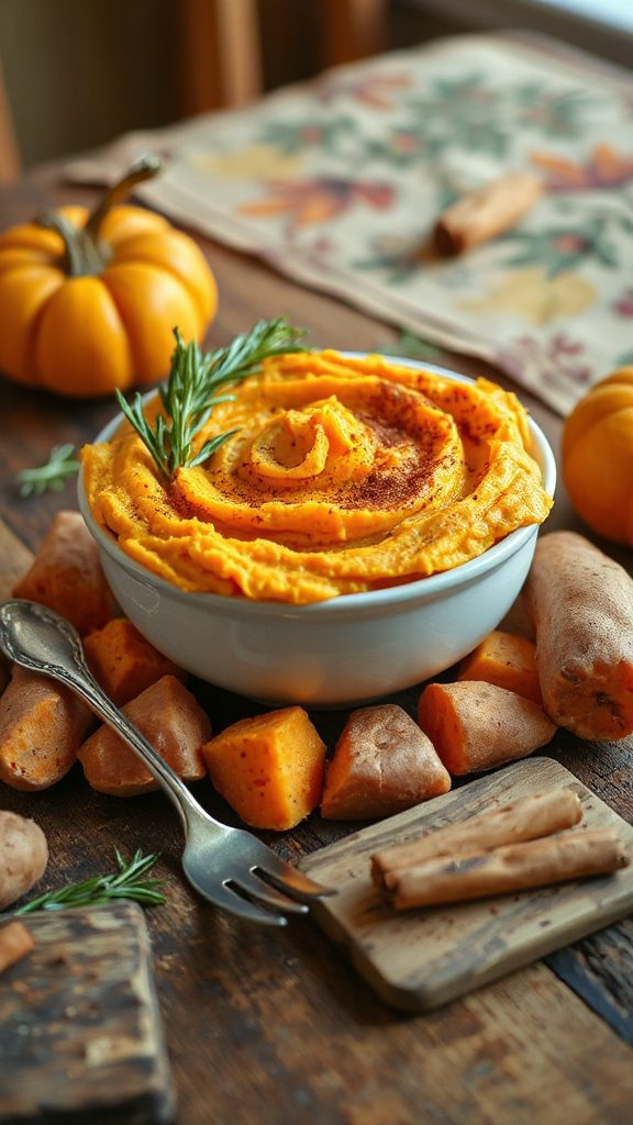 cinnamon sweet potato mash recipe