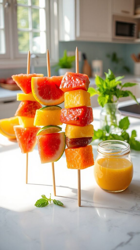citrus fruit kabobs recipe