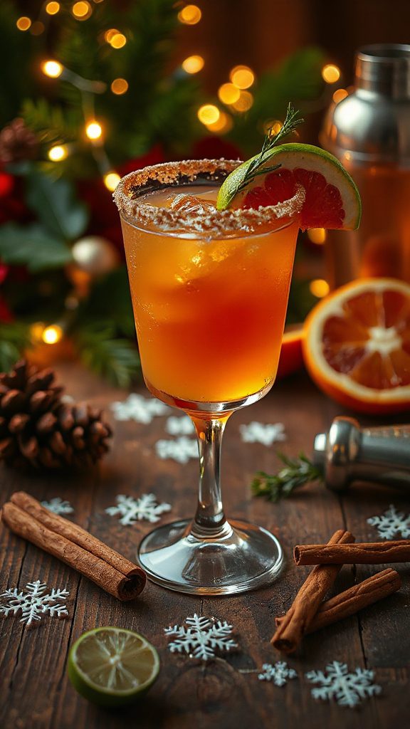citrus holiday cocktail recipe