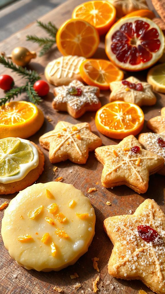 citrus infused christmas cookie recipes
