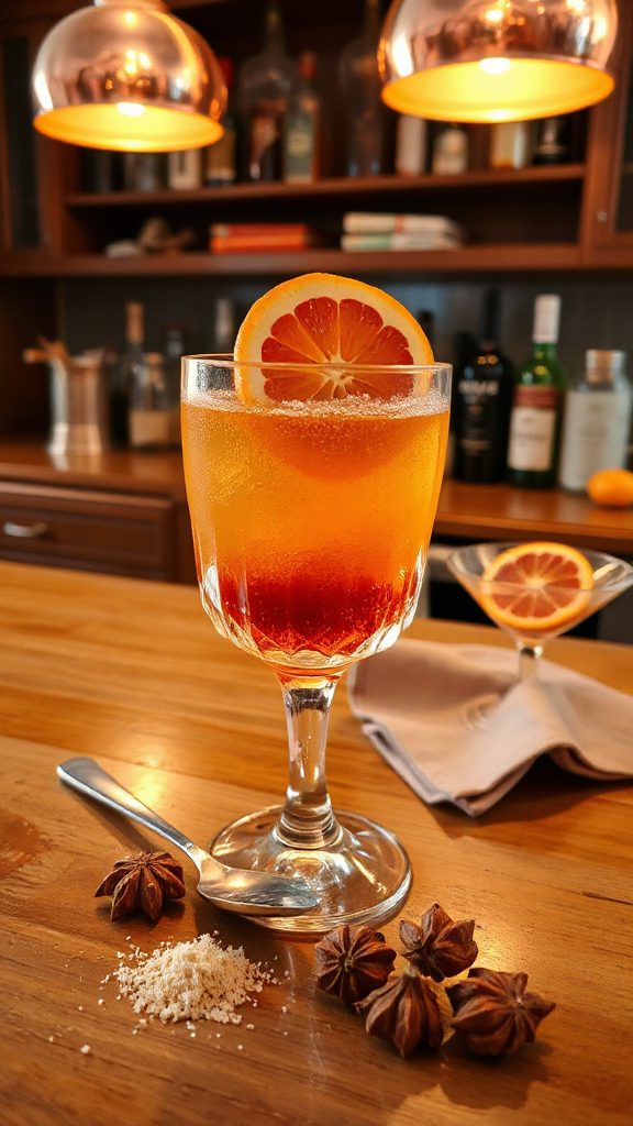 citrus infused invigorating cocktail