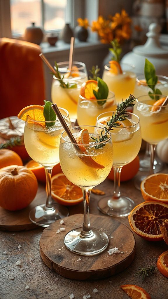 citrus infused sparkling cocktail creation citrus infused sparkling cocktail creation