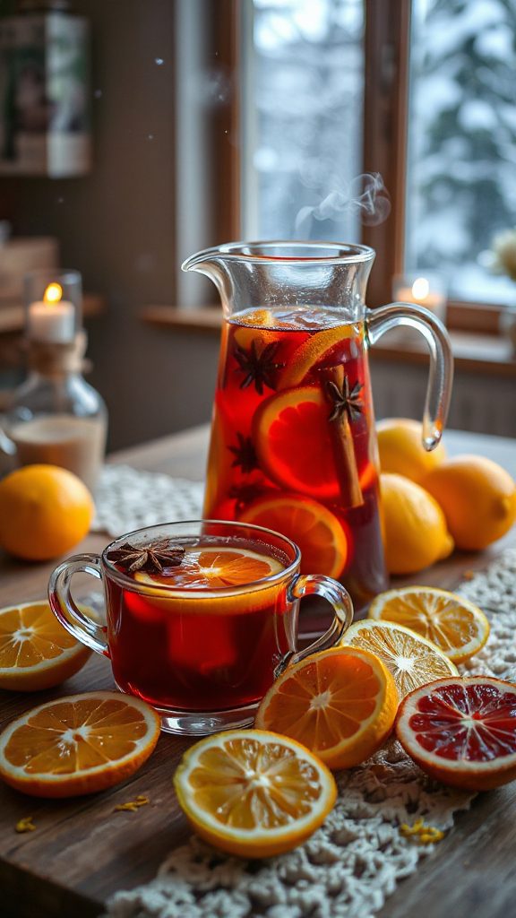 citrus spiced warm mulled wine citrus spiced warm mulled wine