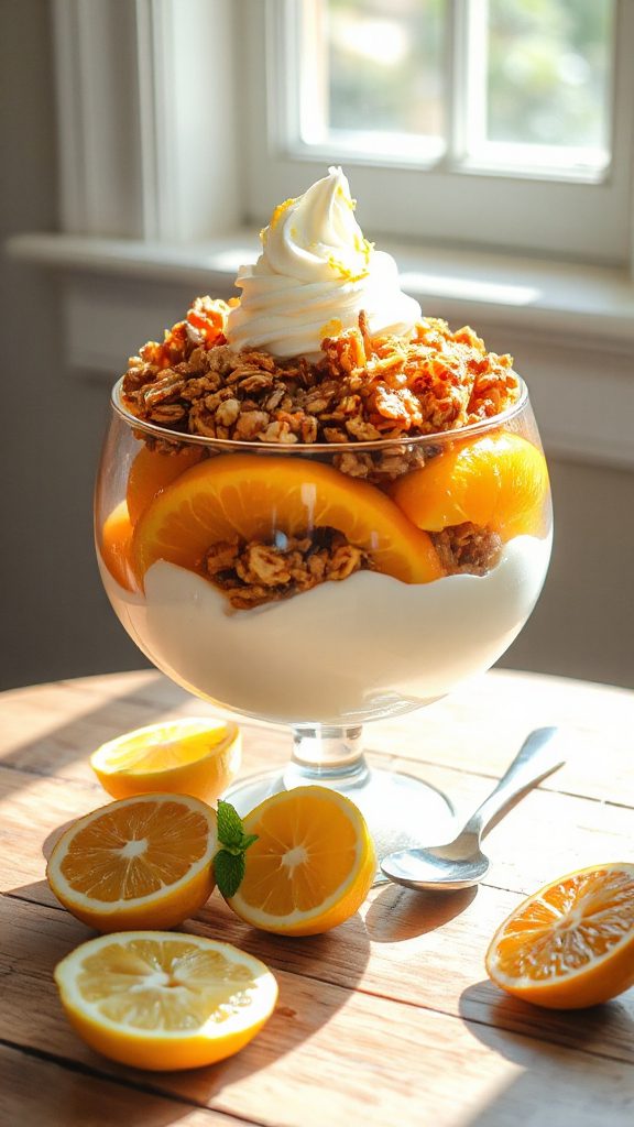 citrus yogurt parfait recipe