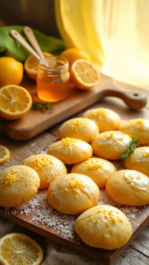 citrusy sweet honey cookies citrusy sweet honey cookies