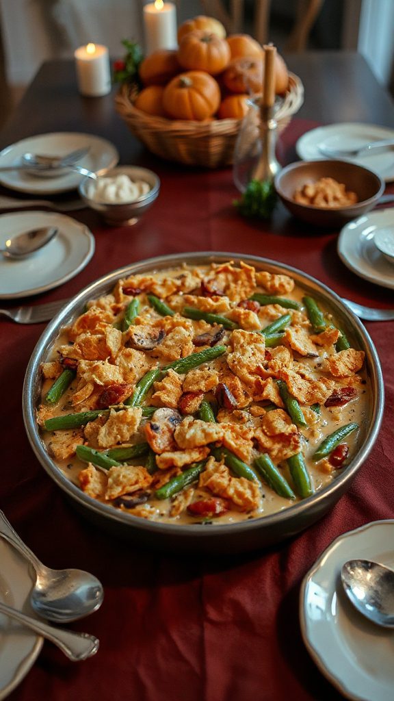 classic creamy green bean casserole