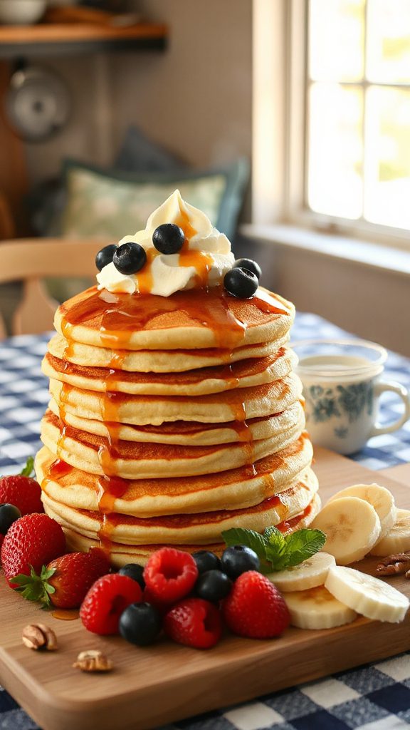 classic fluffy pancake recipe