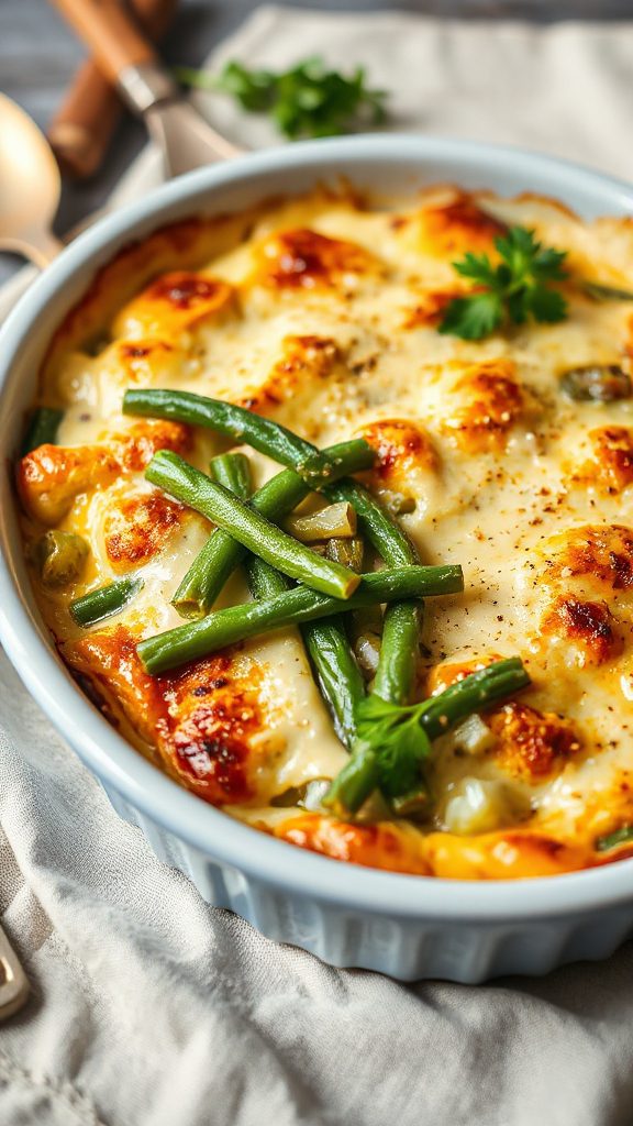 classic gruy re green bean gratin