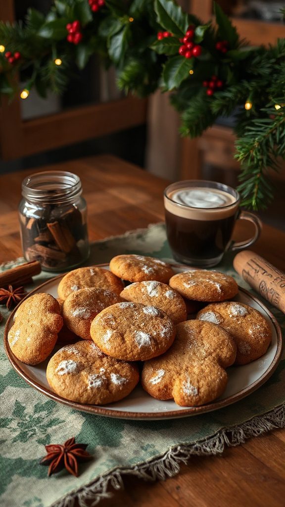 classic holiday molasses cookies classic holiday molasses cookies