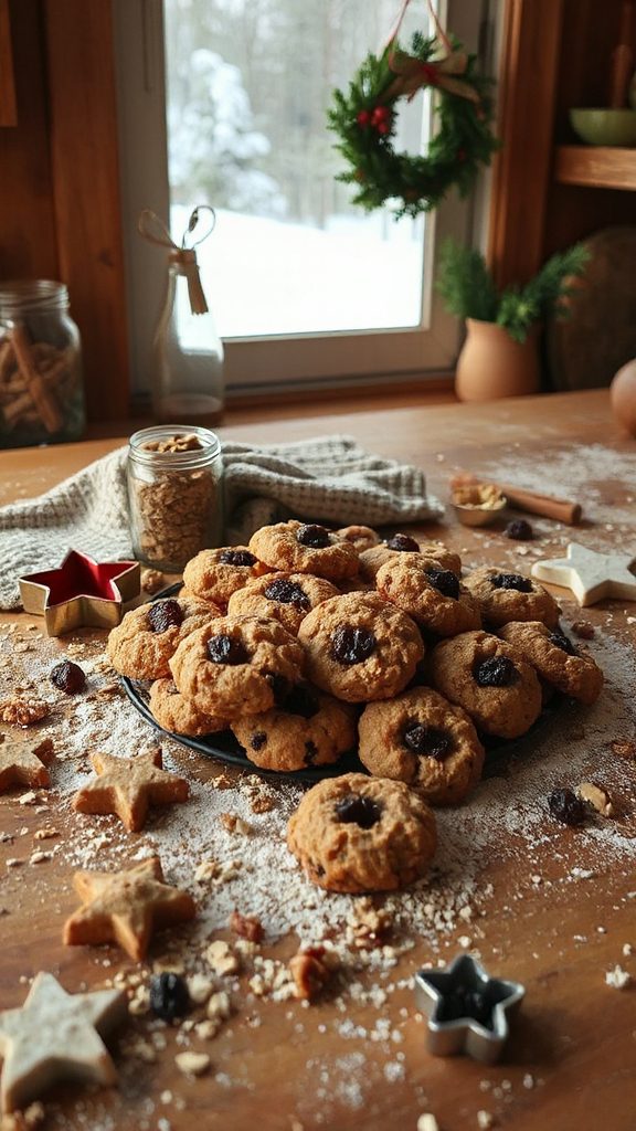 classic holiday oatmeal cookies