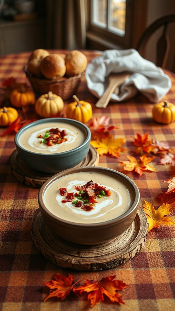 classic loaded baked potato soup