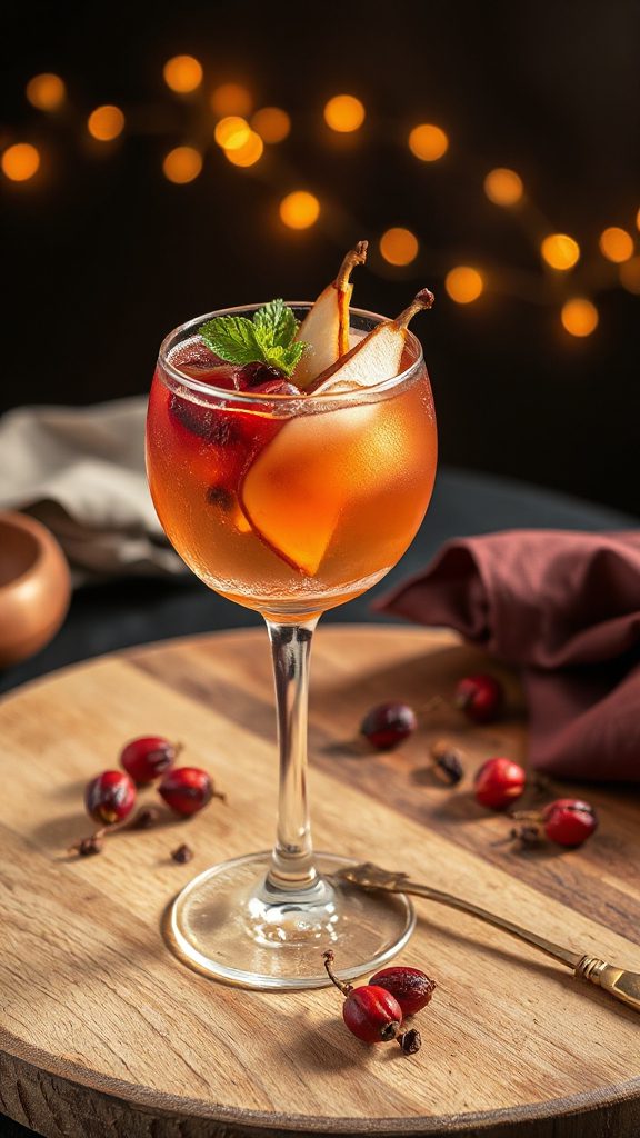 cocktail night with hawthorn infusion