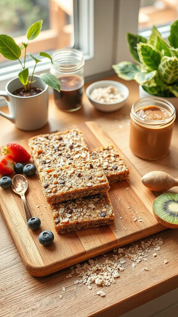 coconut chia seed bars