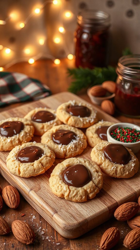 coconut chocolate almond cookies
